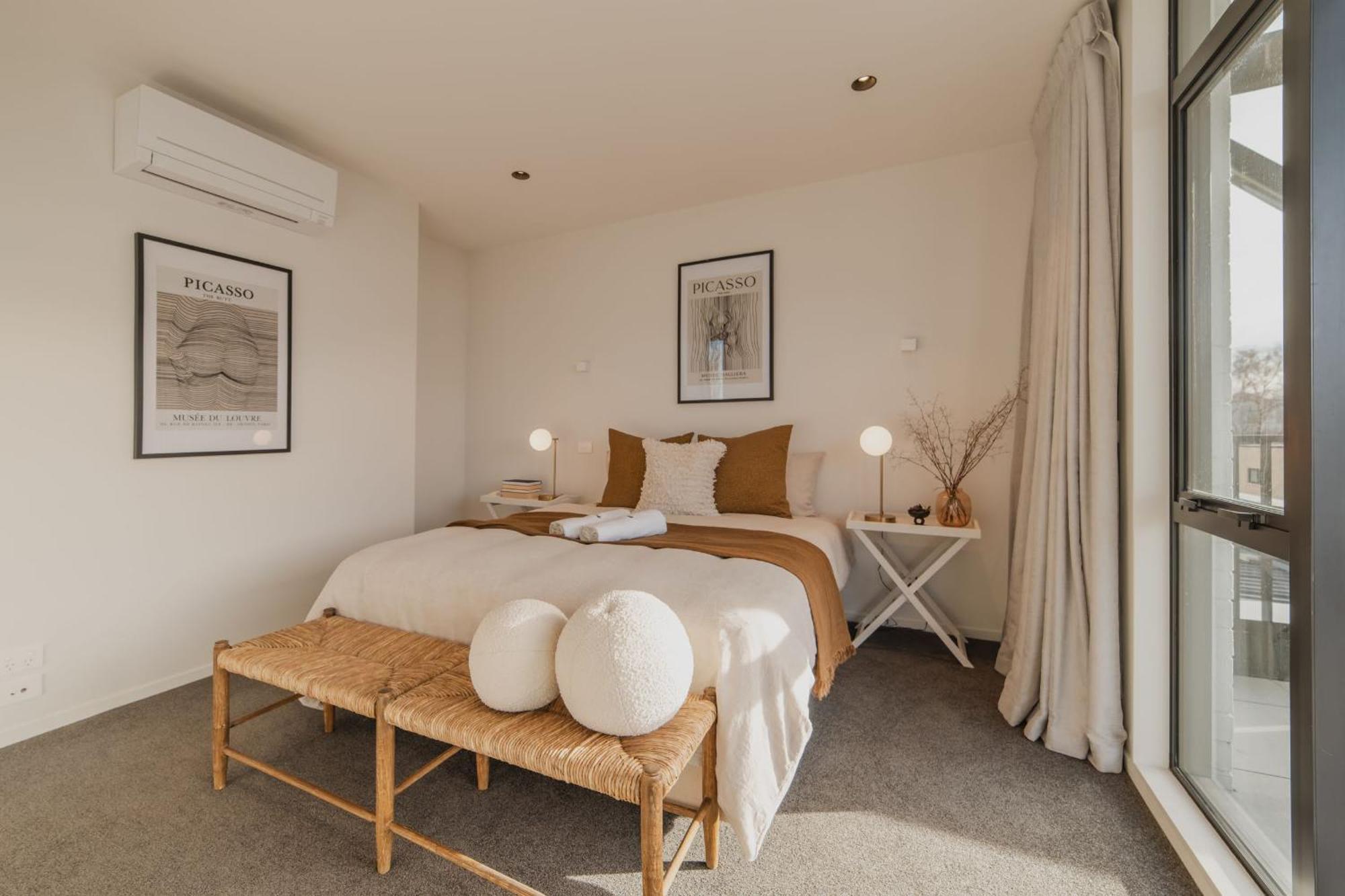 Chic And Contemporary Living At Cambridge Terrace Vila Christchurch Exterior foto