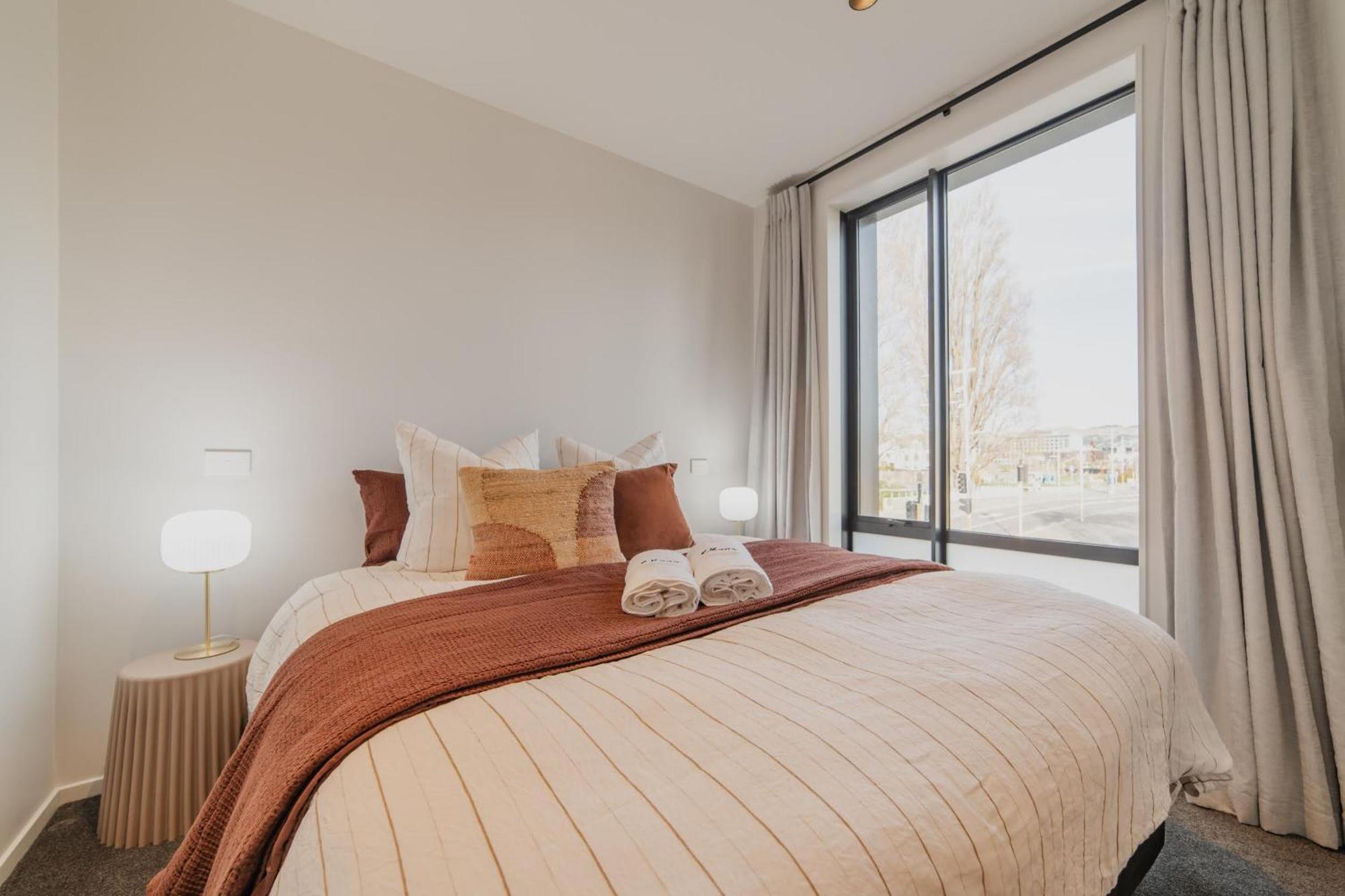 Chic And Contemporary Living At Cambridge Terrace Vila Christchurch Exterior foto