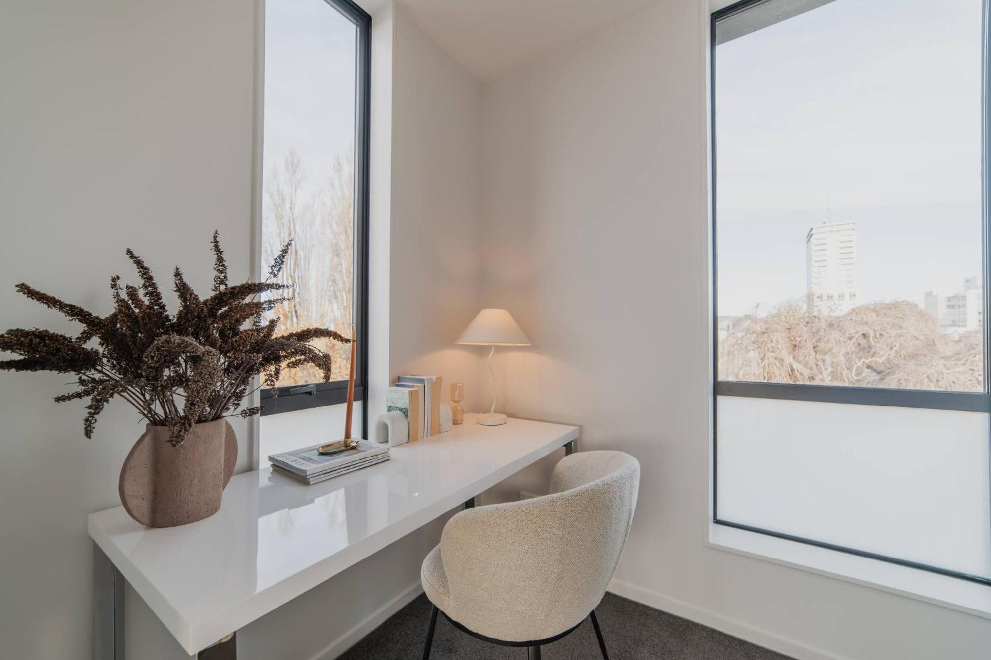 Chic And Contemporary Living At Cambridge Terrace Vila Christchurch Exterior foto