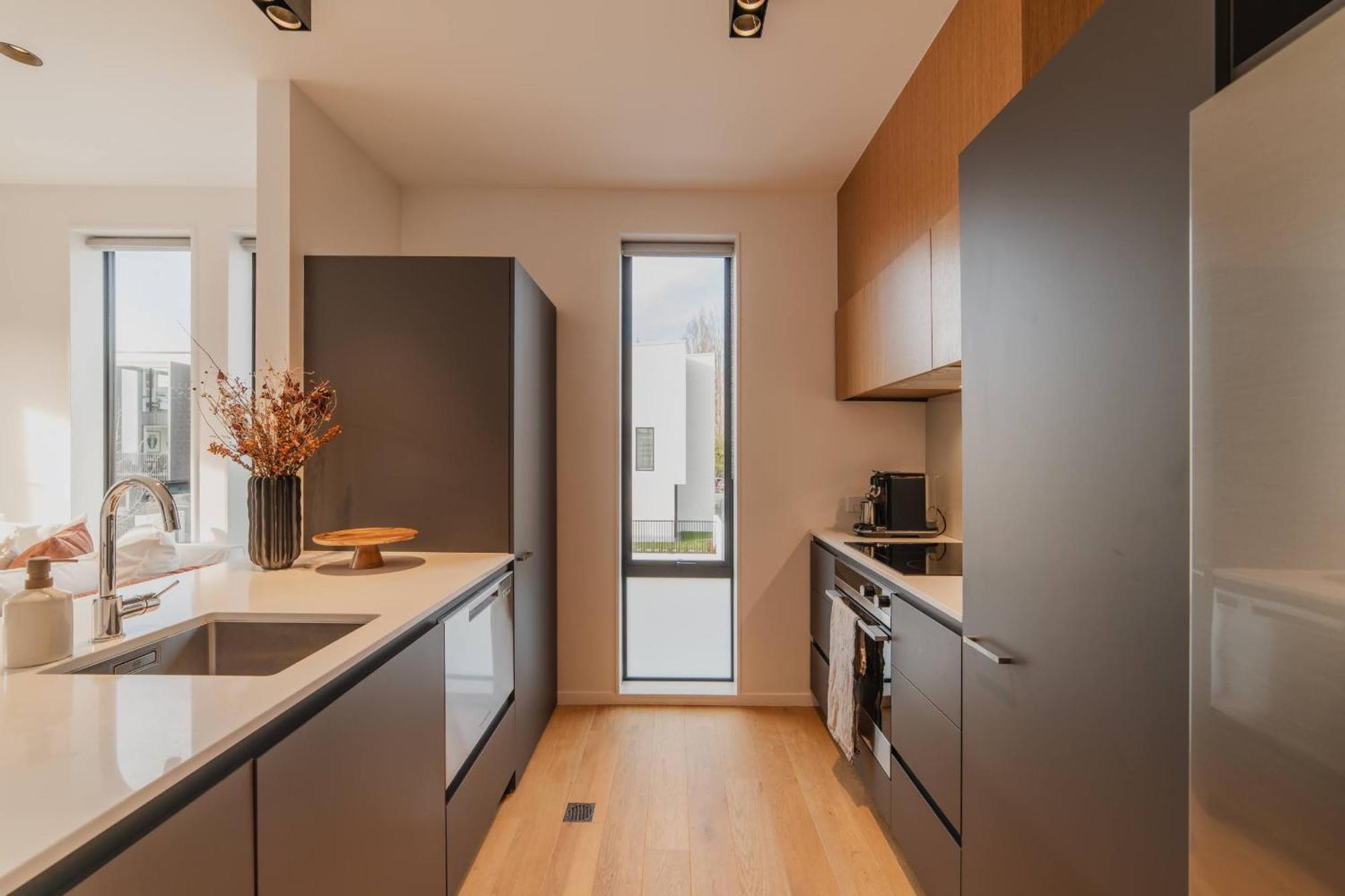Chic And Contemporary Living At Cambridge Terrace Vila Christchurch Exterior foto